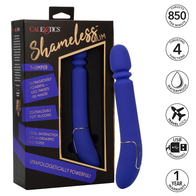 CALEXOTICS - SHAMELESS SLIM THUMPER Azul