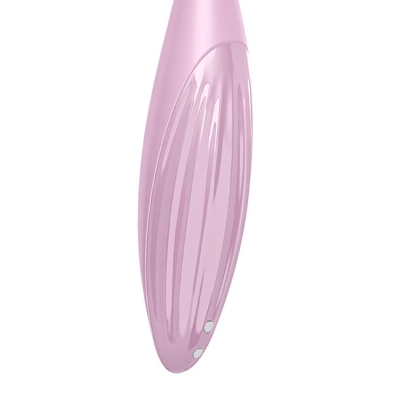 SATISFYER - VIBRADOR TWIRLING JOY CLIT TIP Rosa