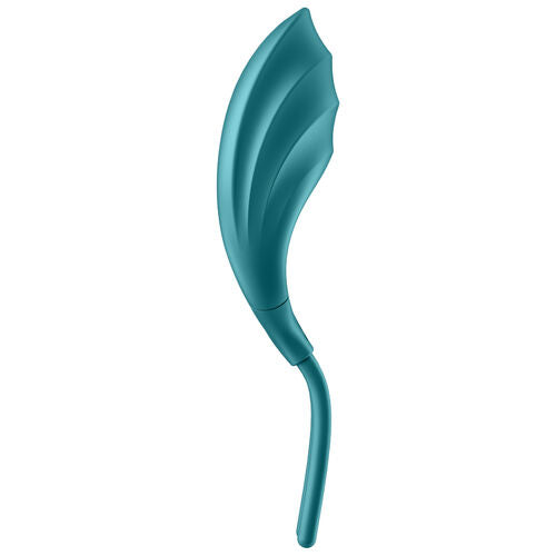 SATISFYER - VIBRADOR DE ANEL ESPADADISTA Verde