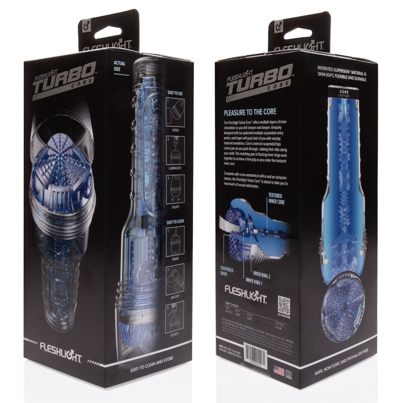 FLESHLIGHT - TURBO CORE Azul GELO