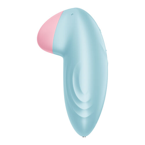 SATISFYER - VIBRADOR TROPICAL TIP LAY-ON Azul