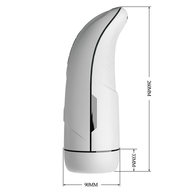 PRETTY LOVE - MASTURBADOR MASCULINO MARISSA VIBRAÇÃO, CALOR, VOZ E ONDAS ESTIMULANTES