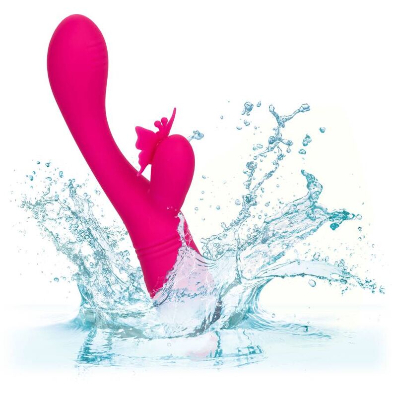 CALEXOTICS - BORBOLETA KISS FLUTTER Rosa