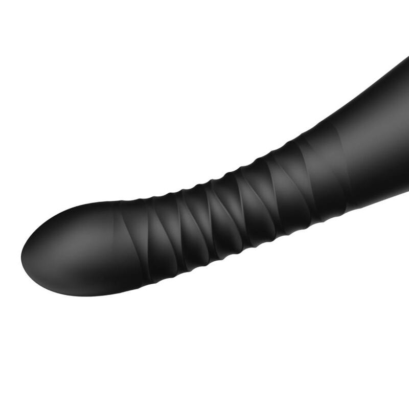 Vibrador Clássico - Cristal Swarovski - King - Preto