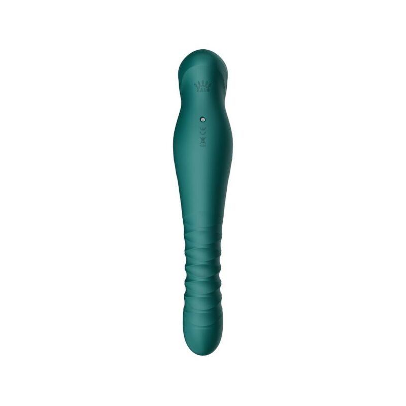 Vibrador Clássico - Cristal Swarovski - King - Verde