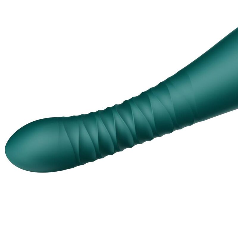 Vibrador Clássico - Cristal Swarovski - King - Verde