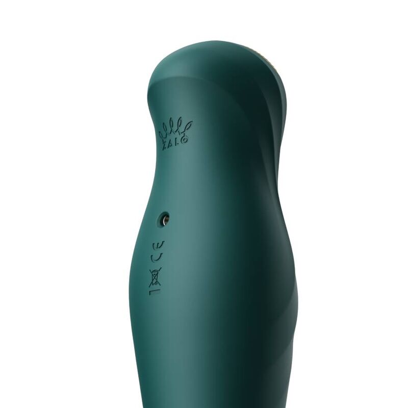 Vibrador Clássico - Cristal Swarovski - King - Verde