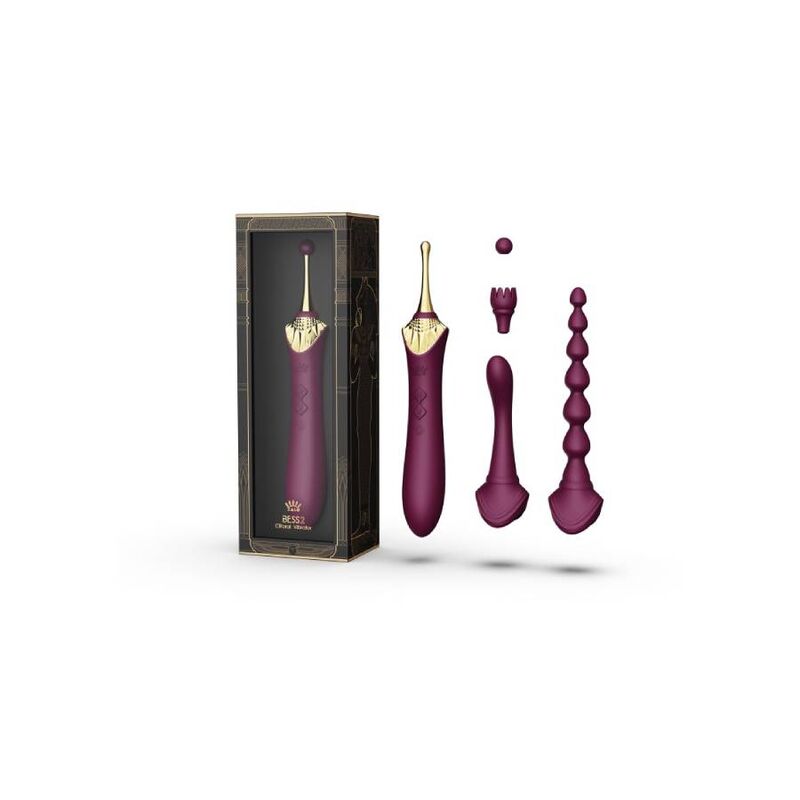 Vibrador Ponto G - Bess 2 - Roxo