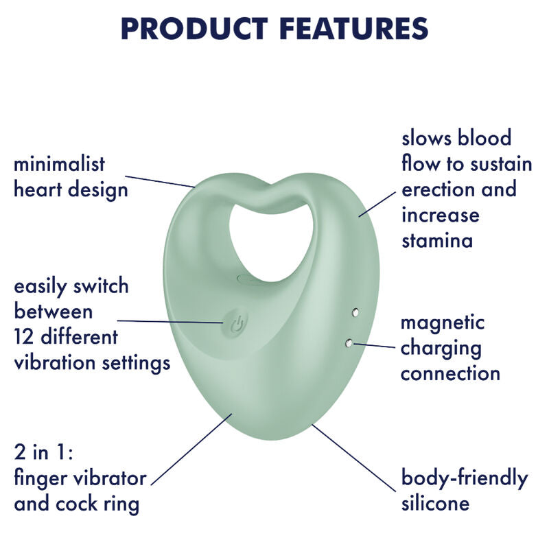 SATISFYER - PAR PERFEITO 3 Verde