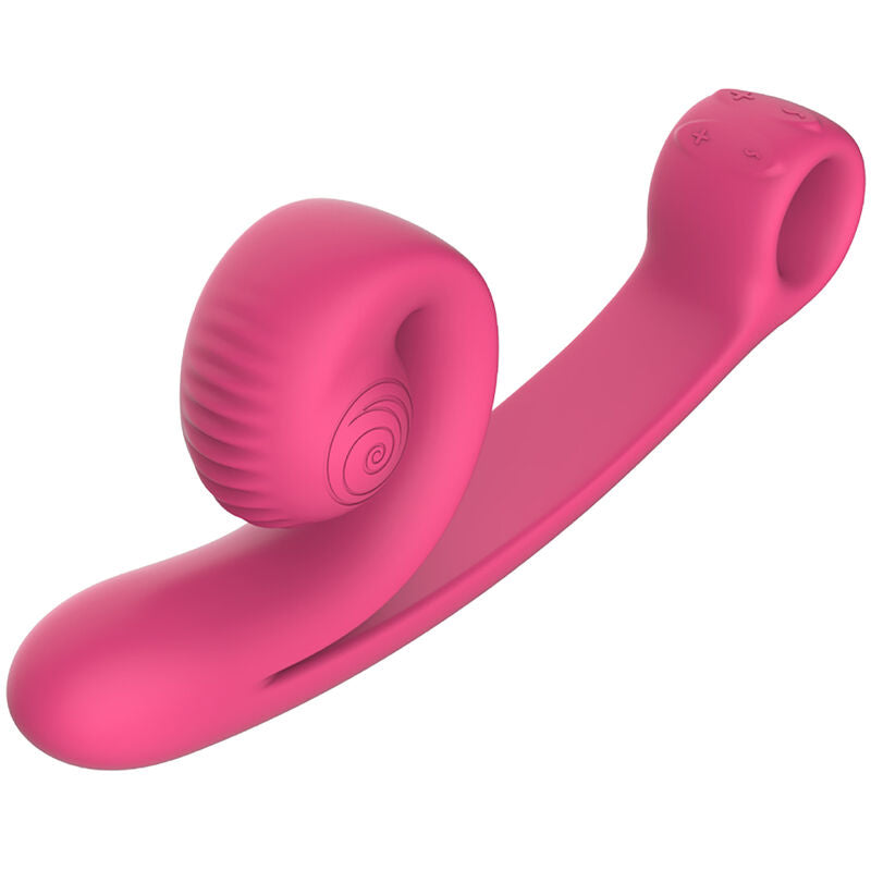 SNAIL VIBE - VIBRADOR CURVO ROSA