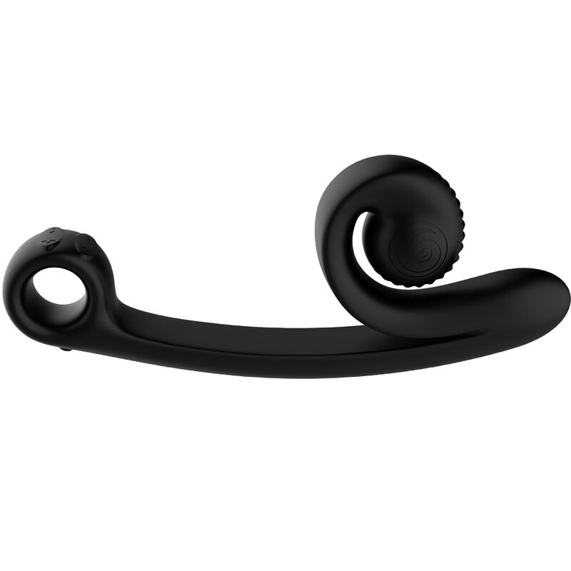SNAIL VIBE - VIBRADOR CURVO PRETO