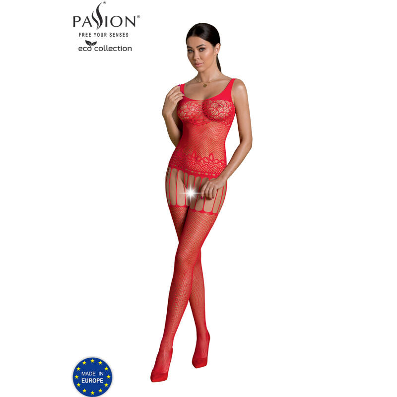 PASSION - COLEO ECO BODYSTOCKING ECO BS001 PRETO