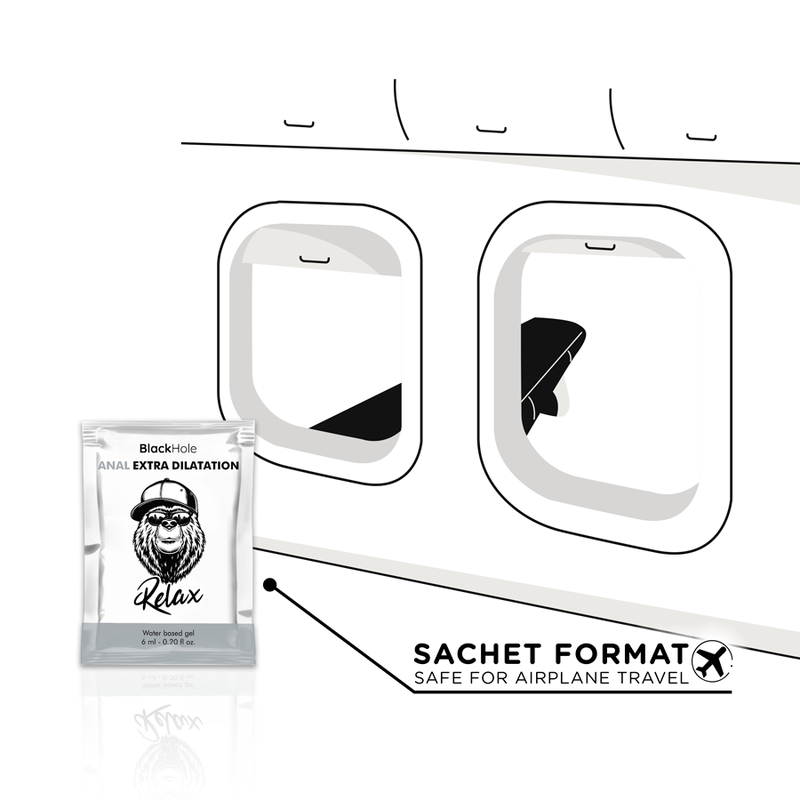 LUBRIFICANTE À BASE DE ÁGUA EXTRA DILATAÇÃO 6 ML DOSE ÚNICA