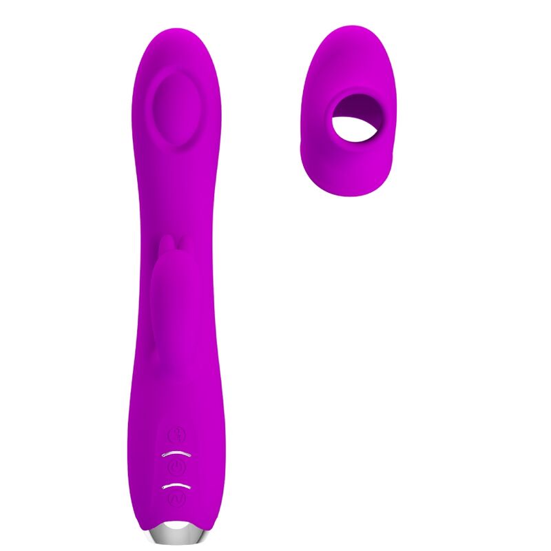 PRETTY LOVE - VIBRADOR REGINA - ONDAS ESTIMULANTES RECARREGÁVEIS ROXO