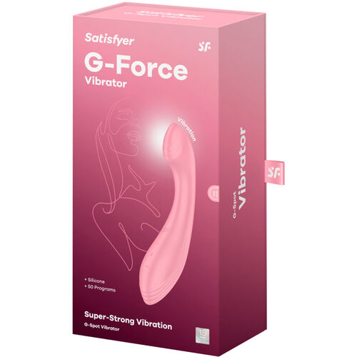 SATISFYER - G-FORCE ESTIMULADOR VIBRADOR G-SPOT Rosa