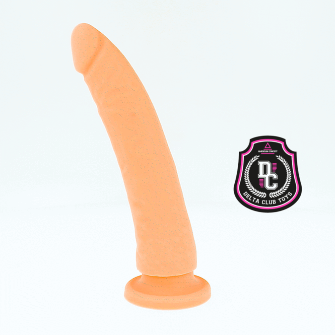 DELTA CLUB - TOYS DILDO MÉDICO Claro SILICONE 23 CM -O- 4.5 CM