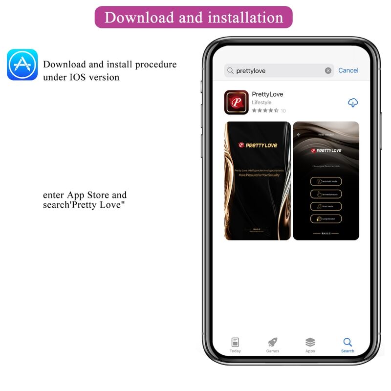 PRETTY LOVE - BAIRD G-SPOT 12 VIBRAÇÕES RECARREGÁVEL Lilás APP