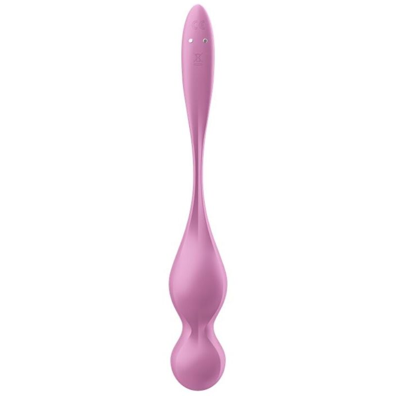 SATISFYER - BOLAS DE KEGEL VIBRANTES LOVE BIRDS Rosa