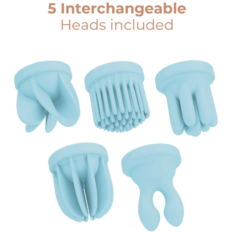 ADRIEN LASTIC - ESTIMULADOR DE CLITÓRIS CARESS Azul