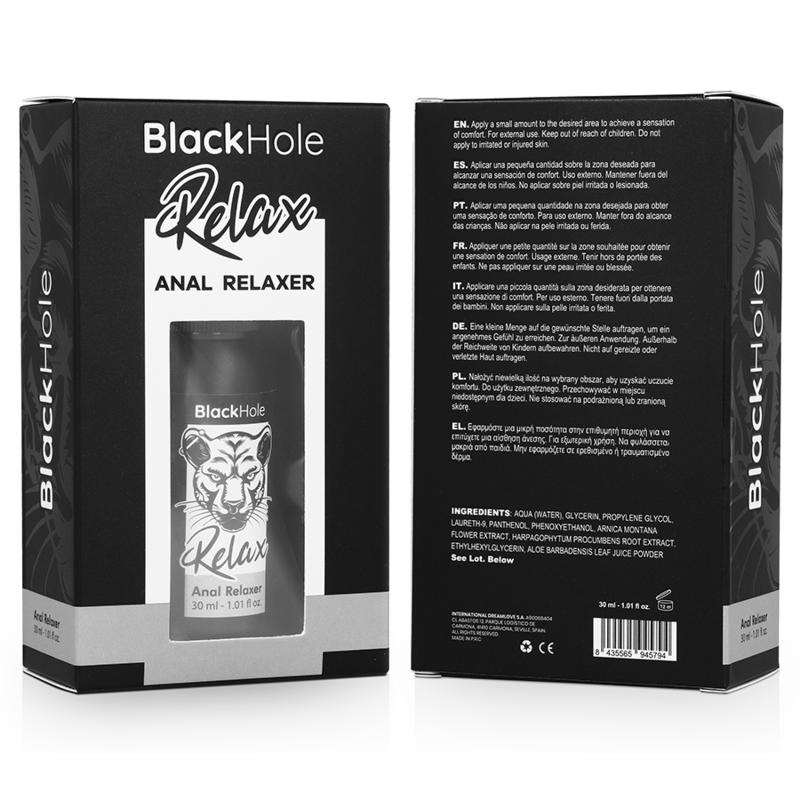 BLACK HOLE - SPRAY RELAXANTE ANAL EXPLORER 30 ML