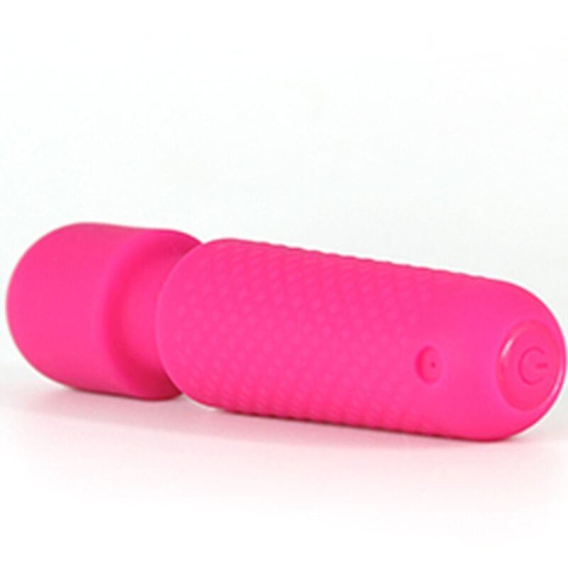 ARMONY - YOUR MAGIC MASSAGER E VIBRADOR RECARREGÁVEL 10 VIBRAÇÕES VARINHA PONTOS Rosa