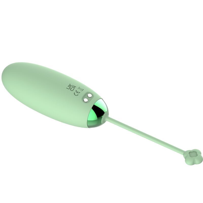 ARMONY - KITTY FUN EGG VIBRADOR CONTROLE REMOTO 10 VIBRAÇÕES Verde