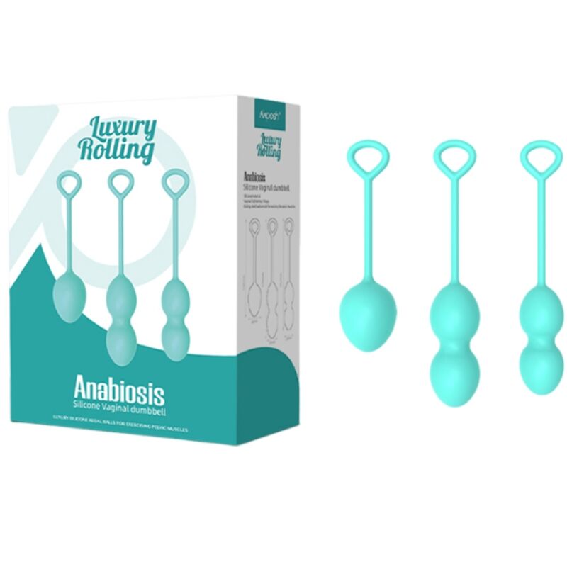 ARMONY - ANABIOSIS VAGINAL HALTERE 3 NÍVEIS Verde