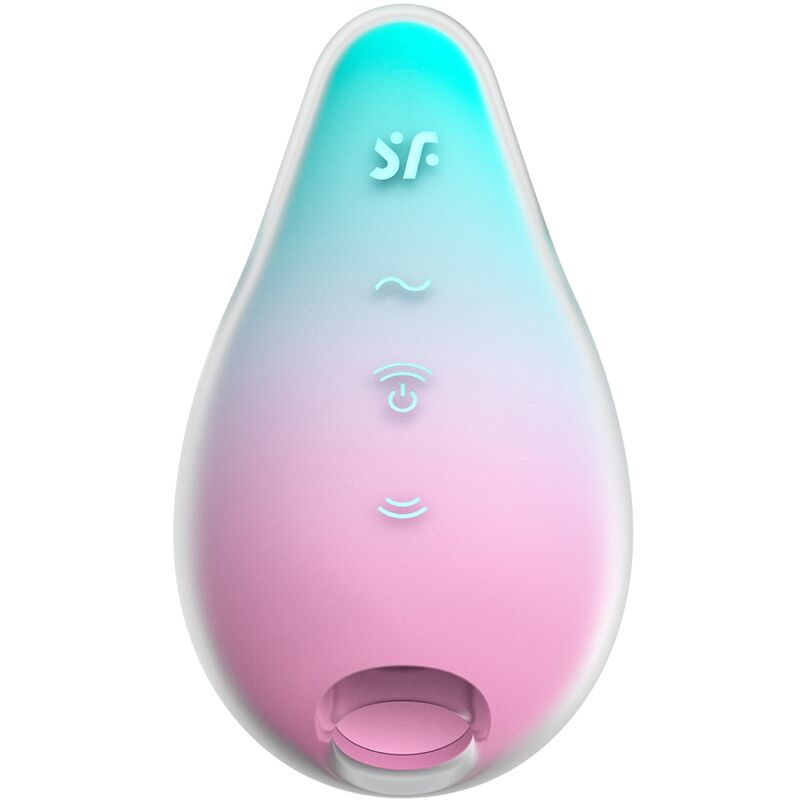 SATISFYER - MERMAID VIBES ESTIMULADOR E VIBRADOR MENTA E Rosa