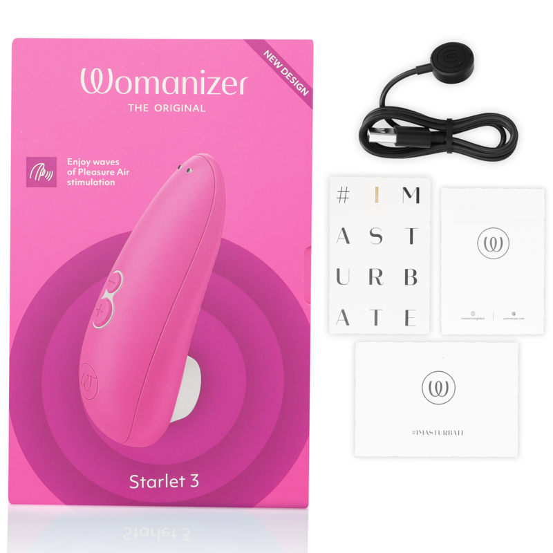 WOMANIZER - STARLET 3 ESTIMULADOR CLITORIAL Rosa