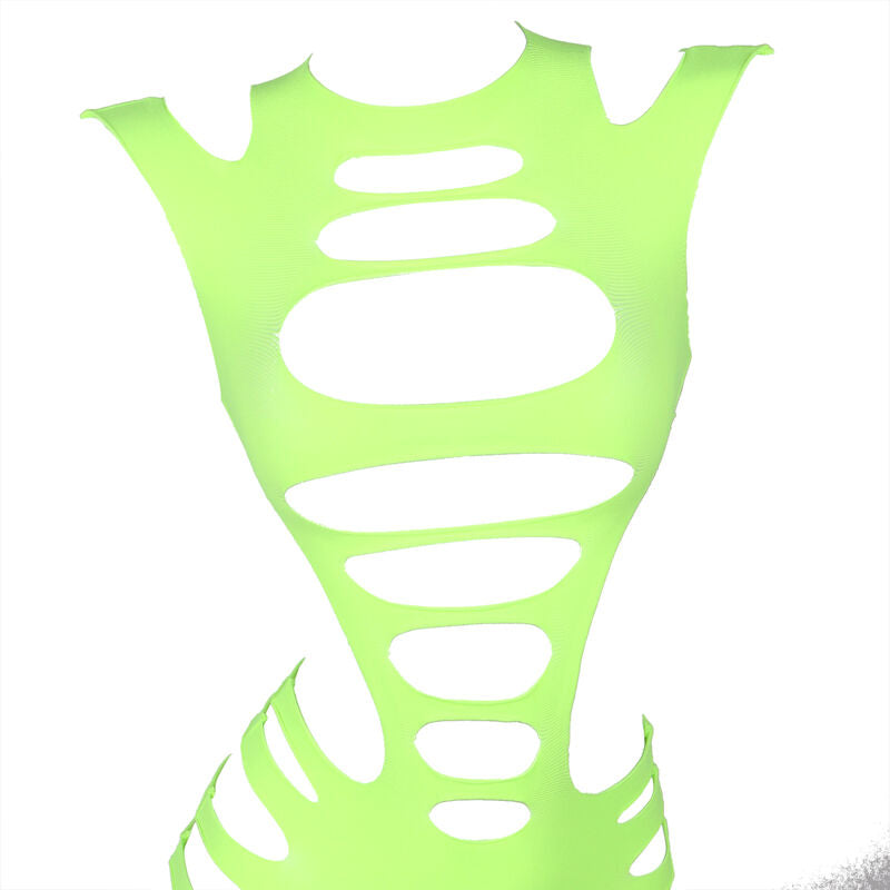 SUBBLIME - 952280 VESTIDO Verde MANGA LONGA COM REDE ELSTICA TAMANHO ÚNICO