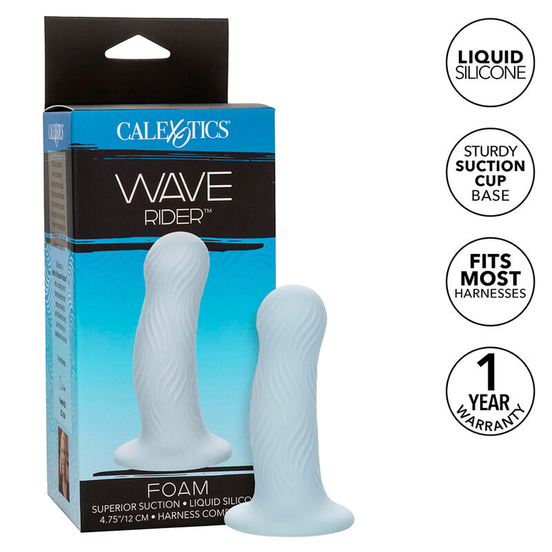 CALEXOTICS - WAVE RIDER PLUG ANAL DE ESPUMA Azul