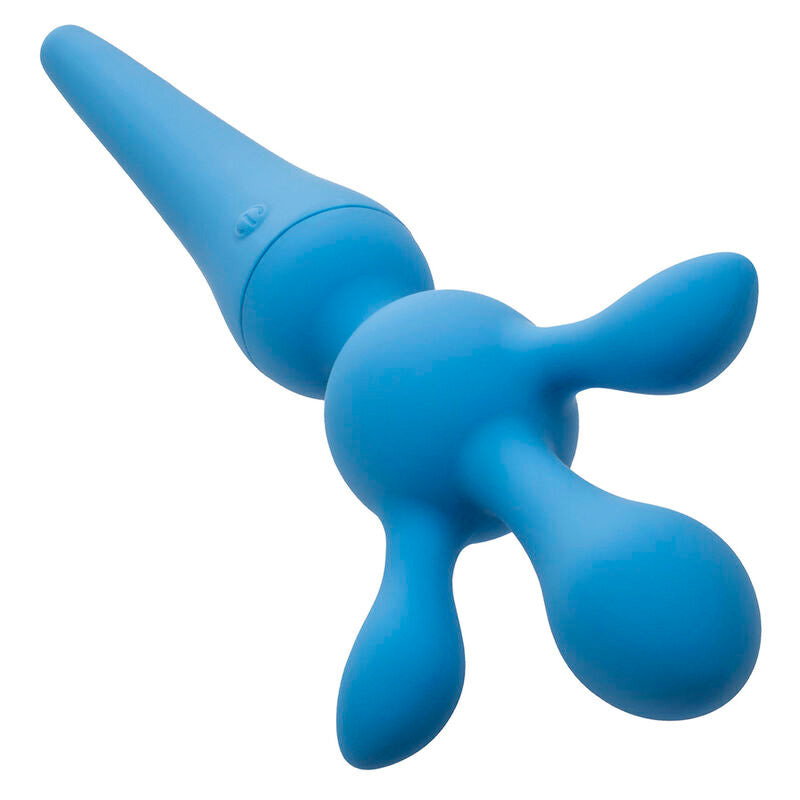 CALEXOTICS - COUTURE KIT VIBRADOR WAND 10 VIBRAÇÕES Azul