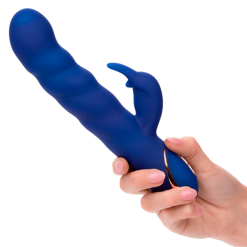 CALEXOTICS - JACK RABBIT VIBRADOR WAVE MOTION Azul