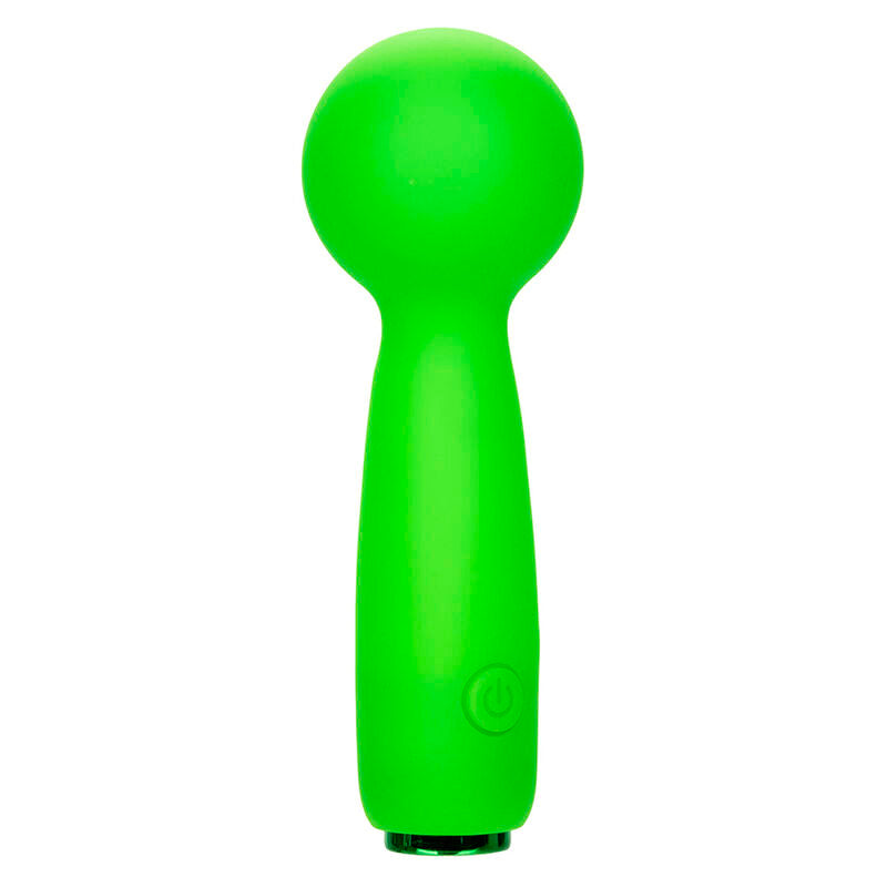 CALEXOTICS - NEON VIBES BUBBLY VIBE O MINI MASSAGEADOR 10 VIBRAÇÕES Verde