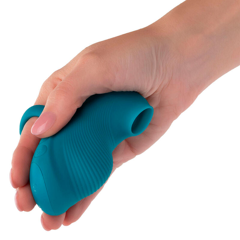 CALEXOTICS - ENVY HANDHELD ROLLING BALL MASSAGER 7 VIBRAÇÕES Azul