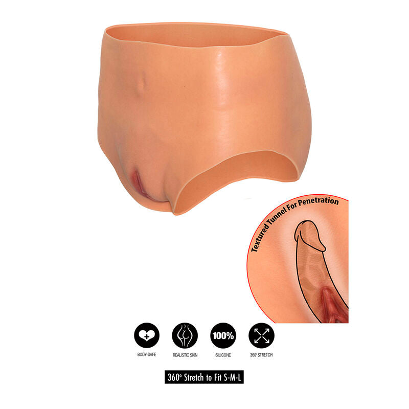 HIDDEN DESIRE - ALTER EGO VAGINA ABERTA CURTA CINTURA ALTA CARNE