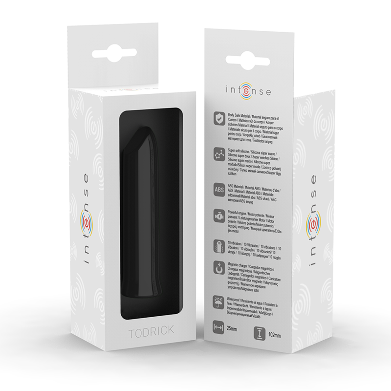 INTENSE - TODRICK BLACK BALA ESTIMULADORA DO CLITÓRIS