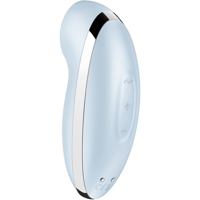 SATISFYER - TAP & CLIMAX 2 VIBRADOR & ESTIMULADOR Azul