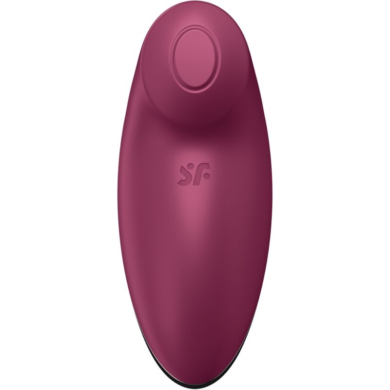 SATISFYER - TAP & CLIMAX 2 VIBRADOR & ESTIMULADOR VERMELHO