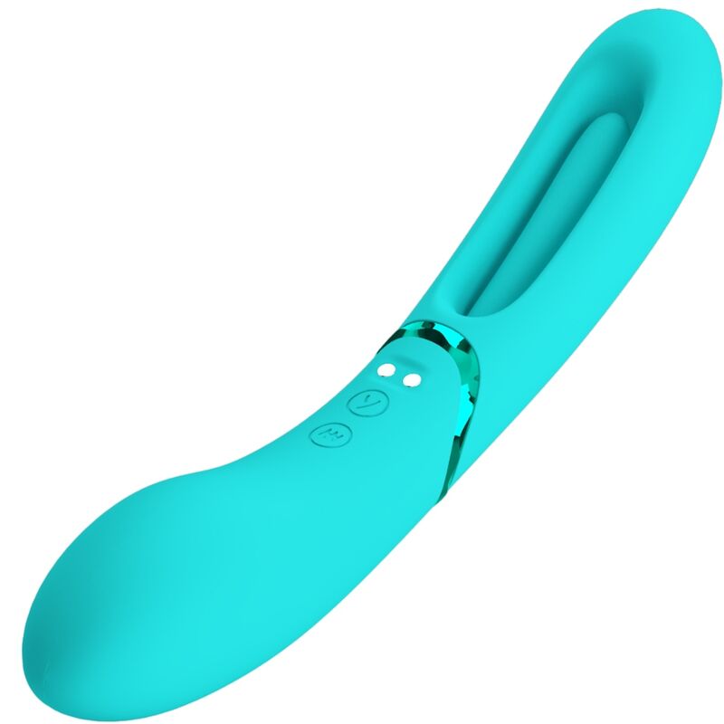 ROMANCE - VIBRADOR LEXIE G-SPOT 7 VIBRAÇÕES Azul