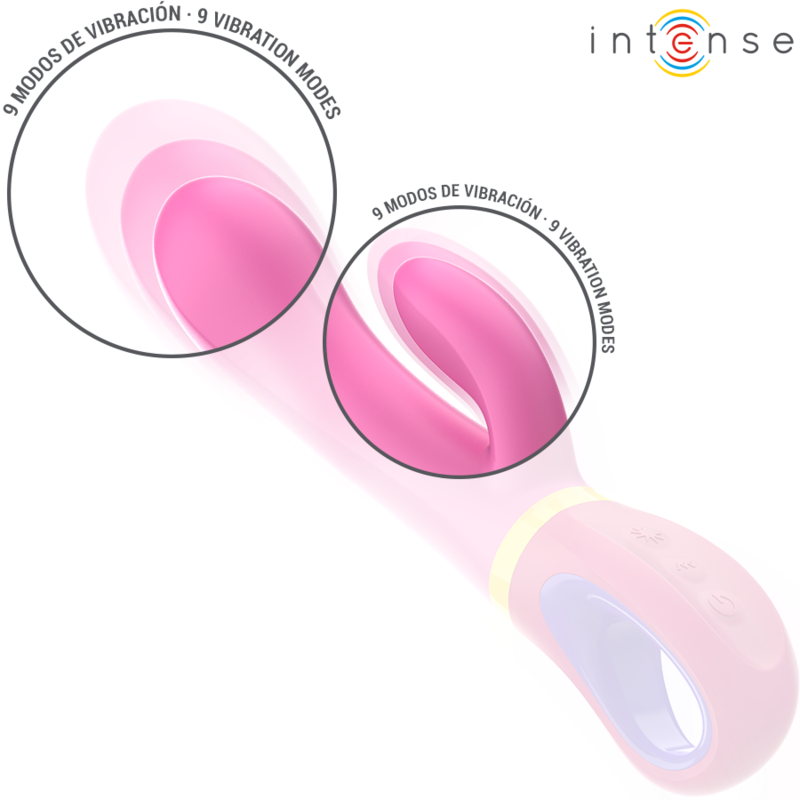 INTENSO - VIBRADOR DE COELHO Rosa DAPHNE