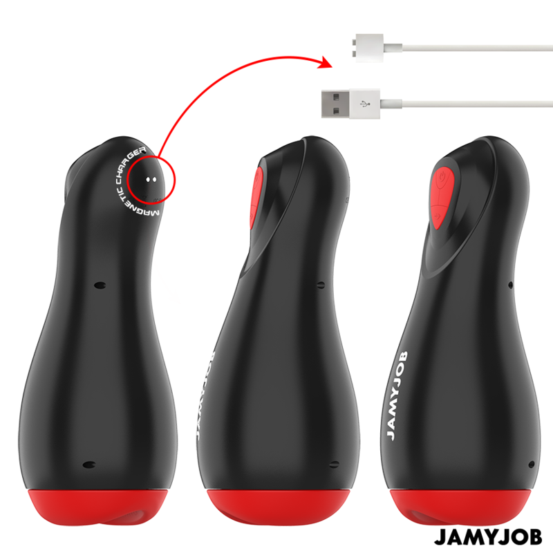 JAMYJOB - MASTURBADOR AUTOMÁTICO CORE-X 5 MODOS ESTIMULANDO ONDAS E VIBRAÇÃO
