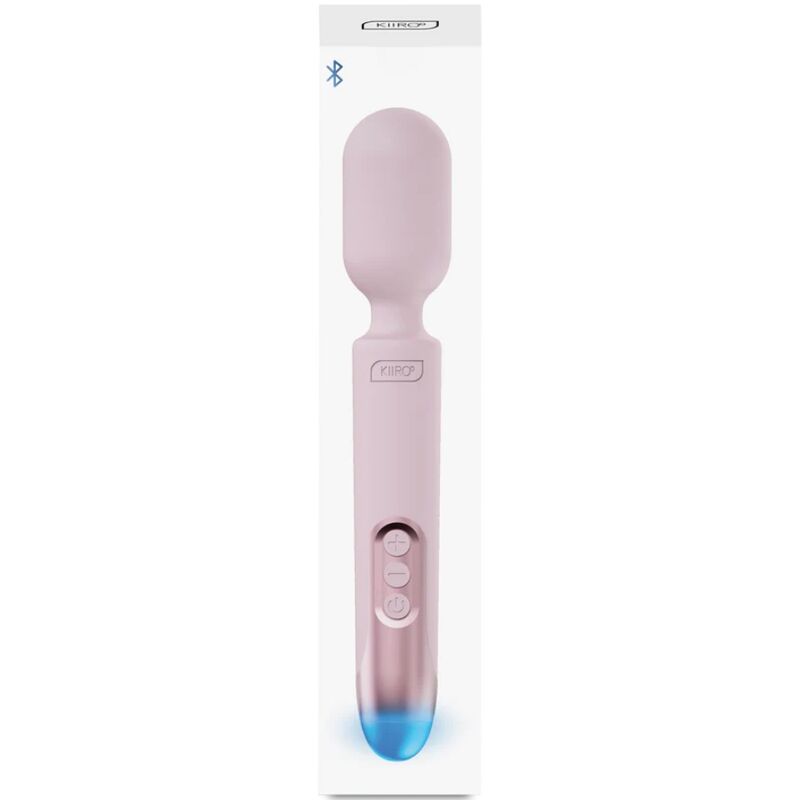 KIIROO - PROWAND VIBRATOR WAND CONTROLE REMOTO + APLICATIVO GRATUITO Rosa