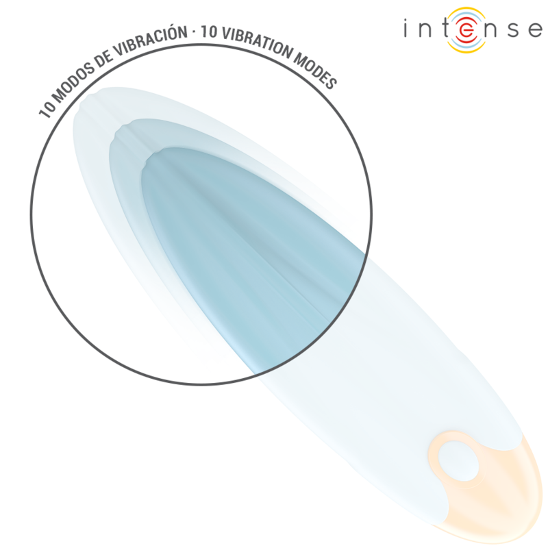 INTENSE - MIKE VIBRATING BULLET 10 VIBRAÇÕES Azul