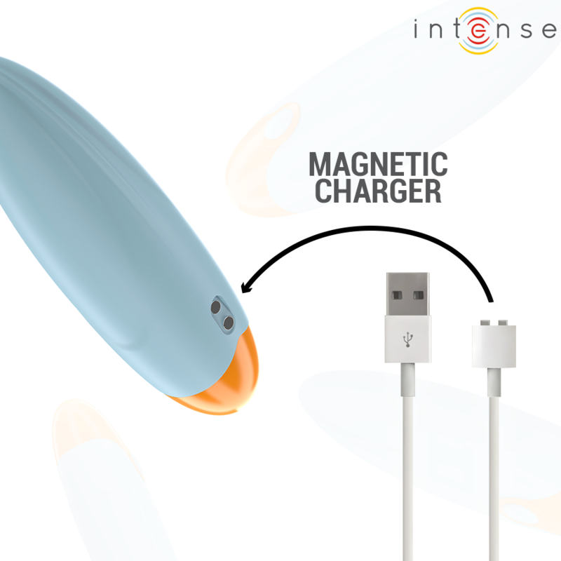 INTENSE - MIKE VIBRATING BULLET 10 VIBRAÇÕES Azul