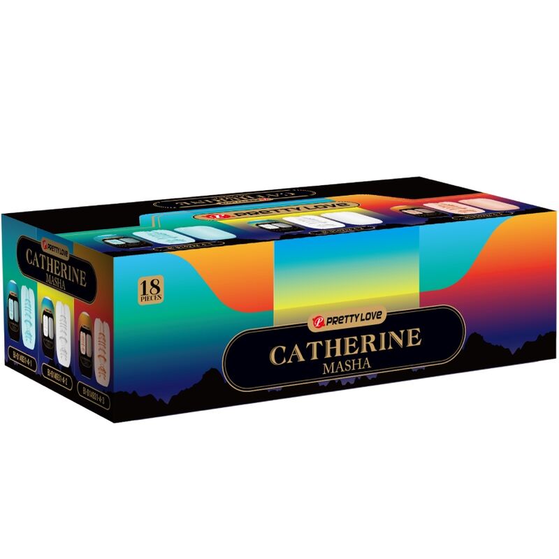 PRETTY LOVE - MASHA PACK 18 VÁRIOS MASTURBADORES MASCULINOS