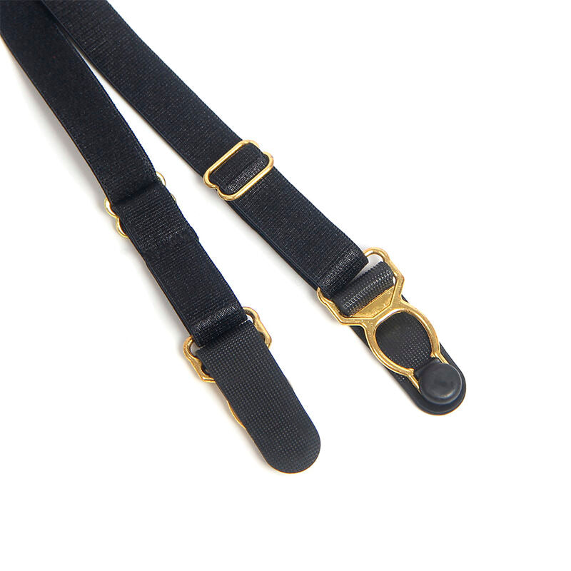 SUBBLIME - 955458 BODY COURO PRETO COM ZÍPER S/M