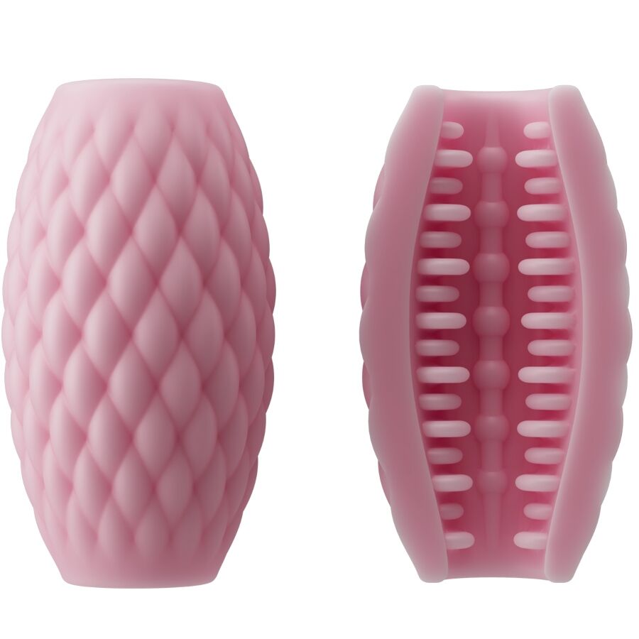PRETTY LOVE - MASTURBADOR MASCULINO SILICONE ATHENA EROS Rosa