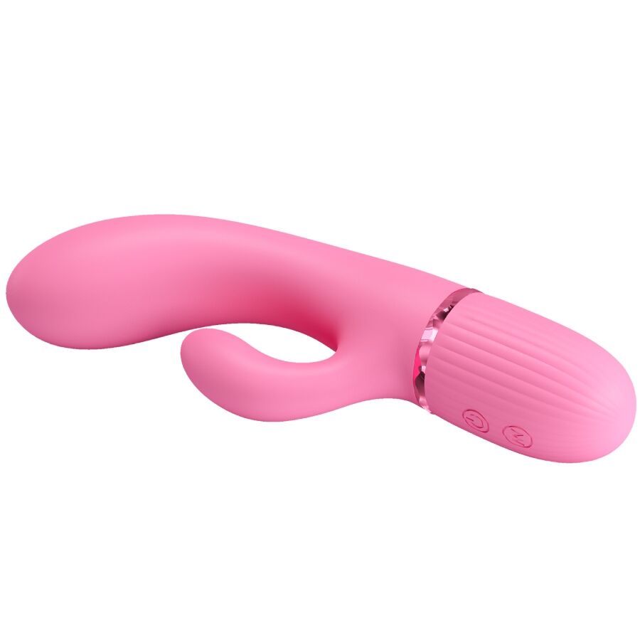 PRETTY LOVE - MARSKI RABBIT VIBRADOR E PONTO G Rosa