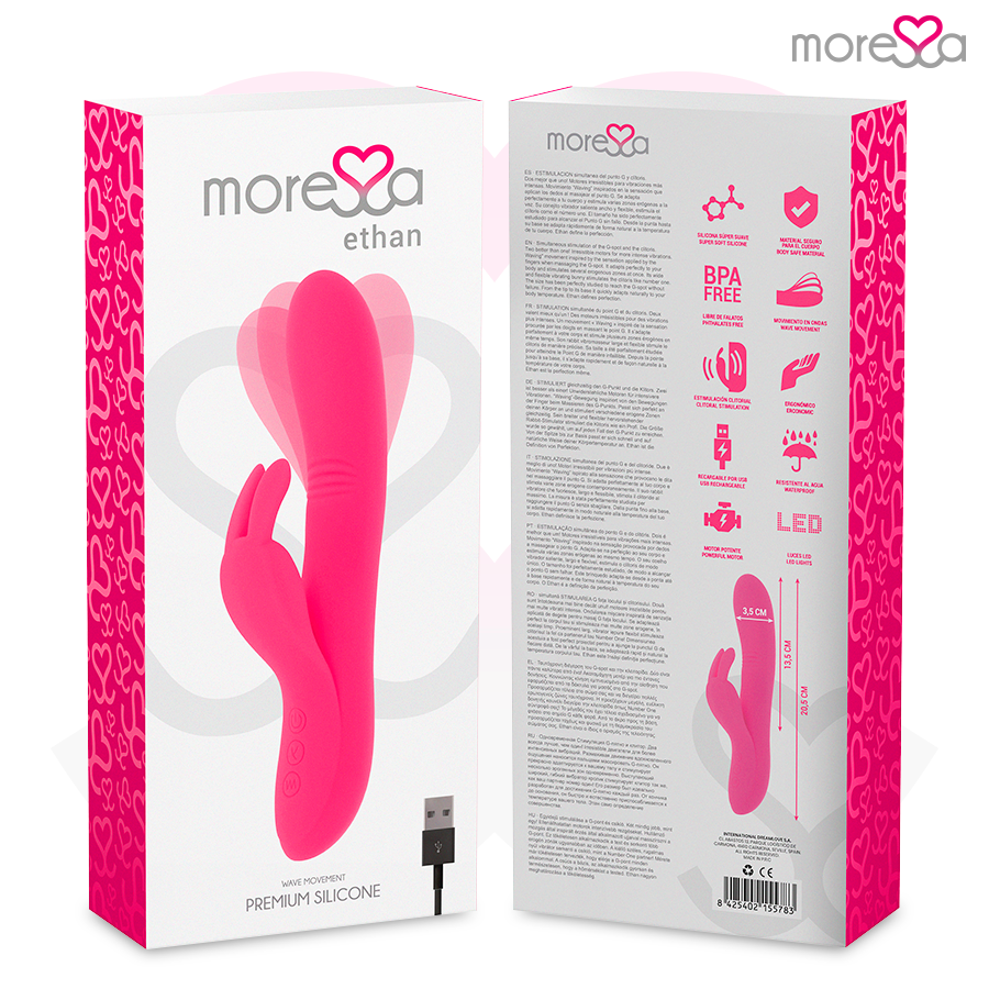 MORESSA - ETHAN PREMIUM SILICONE RECARREGVEL